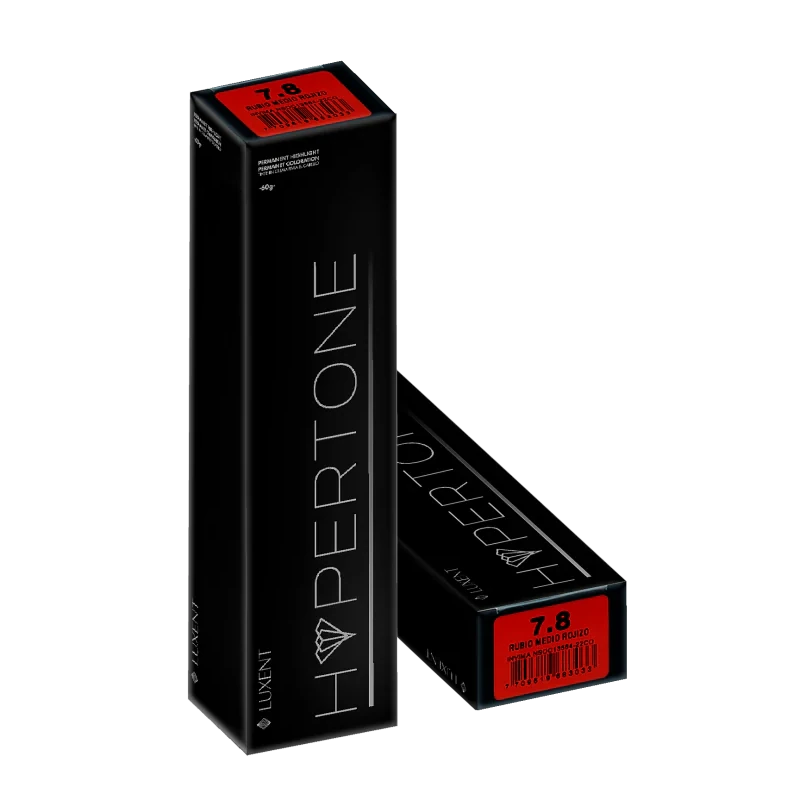 LUXENT Tinte Hypertone 7.8 Rubio Medio Rojizo